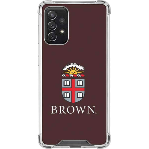 Brown University Primary Logo Galaxy A72 5G Clear Case